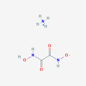 azanium;N-hydroxy-N'-oxidooxamide