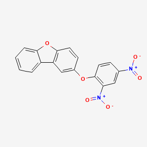 2-(2,4-Dinitrophenoxy)dibenzofuran