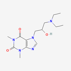 7-(3-(Diethylamino)-2-hydroxypropyl)theophylline