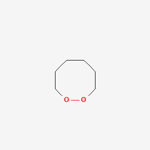 molecular formula C6H12O2 B14733946 1,2-Dioxocane CAS No. 6572-89-0