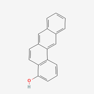 molecular formula C18H12O B14733952 Benz(a)anthracen-4-ol CAS No. 5133-12-0