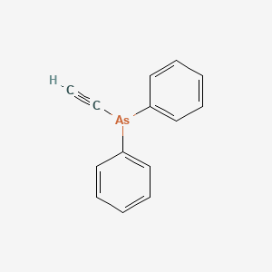 molecular formula C14H11As B14733954 Ethynyl(diphenyl)arsane CAS No. 5903-68-4