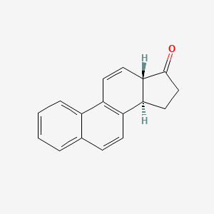 molecular formula C17H14O B14733981 Gona-1,3,5,7,9,11-hexaen-17-one CAS No. 5836-87-3