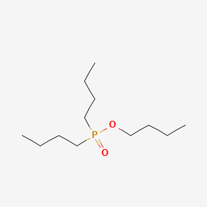 Phosphinic acid, dibutyl-, butyl ester