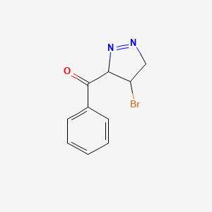 (4-bromo-4,5-dihydro-3H-pyrazol-3-yl)-phenylmethanone