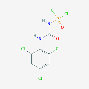 1-Dichlorophosphoryl-3-(2,4,6-trichlorophenyl)urea