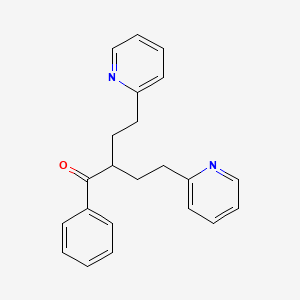 1-Phenyl-4-pyridin-2-yl-2-(2-pyridin-2-ylethyl)butan-1-one