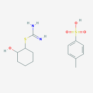 (2-hydroxycyclohexyl) carbamimidothioate;4-methylbenzenesulfonic acid