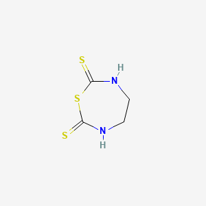 Tetrahydro-1,3,6-thiadiazepine-2,7-dithione