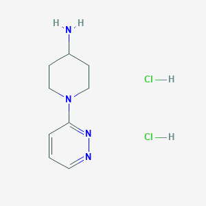 1-(Pyridazin-3-yl)piperidin-4-amine dihydrochloride