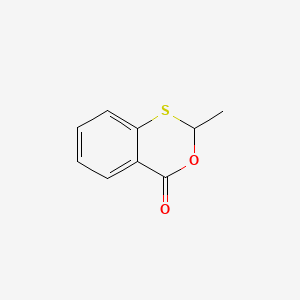 4H-3,1-Benzoxathiin-4-one, 2-methyl-