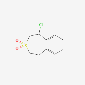 1-Chloro-1,2,4,5-tetrahydro-3-benzothiepine 3,3-dioxide