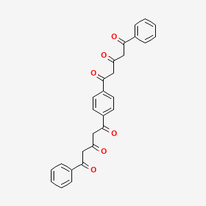 1,1'-Benzene-1,4-diylbis(5-phenylpentane-1,3,5-trione)