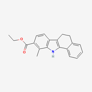 Ethyl 10-methyl-6,11-dihydro-5h-benzo[a]carbazole-9-carboxylate