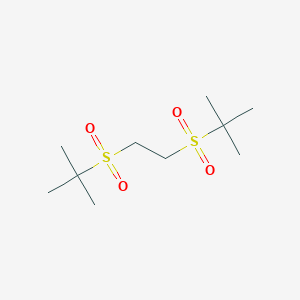 2-(2-Tert-butylsulfonylethylsulfonyl)-2-methylpropane