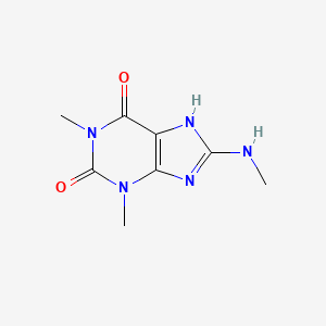 1,3-Dimethyl-8-(methylamino)-2,3,6,7-tetrahydro-1h-2,6-purinedione