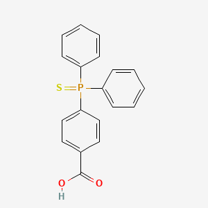 4-(Diphenylphosphorothioyl)benzoic acid