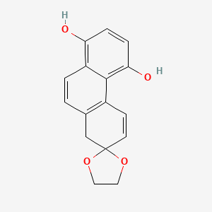 1'H-Spiro[1,3-dioxolane-2,2'-phenanthrene]-5',8'-diol