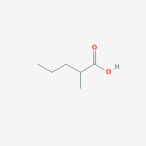 molecular formula C6H12O2 B147345 2-甲基戊酸 CAS No. 97-61-0