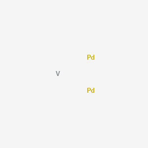 molecular formula Pd2V B14734510 Palladium--vanadium (2/1) CAS No. 12038-01-6