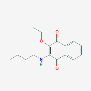 2-(Butylamino)-3-ethoxynaphthalene-1,4-dione