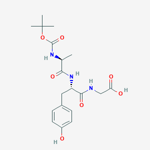 N-(tert-Butoxycarbonyl)-L-alanyl-L-tyrosylglycine