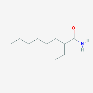 molecular formula C10H21NO B14734666 2-Ethyloctanamide CAS No. 5472-50-4