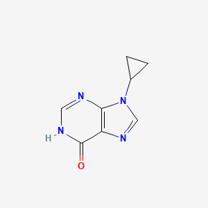 9-Cyclopropyl-3,9-dihydro-6h-purin-6-one