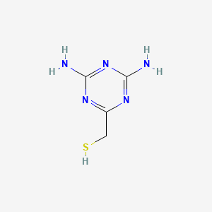 (4,6-Diamino-1,3,5-triazin-2-yl)methanethiol