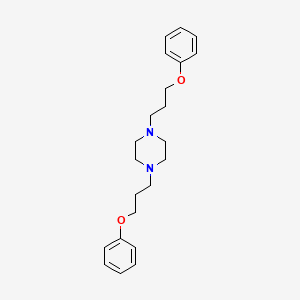 1,4-Bis(3-phenoxypropyl)piperazine