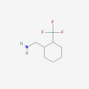 molecular formula C8H14F3N B1473489 [2-(Trifluoromethyl)cyclohexyl]methanamine CAS No. 1375473-80-5