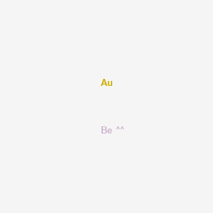 molecular formula AuBe B14734904 Beryllium--gold (1/1) CAS No. 12044-69-8