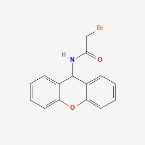 2-Bromo-n-(9h-xanthen-9-yl)acetamide