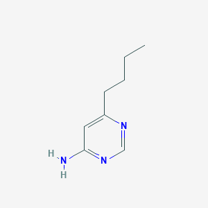 molecular formula C8H13N3 B1473523 6-Butylpyrimidin-4-amin CAS No. 1698659-79-8