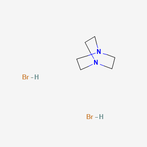 molecular formula C6H14Br2N2 B1473567 1,4-Diazabicyclo[2.2.2]octane Dihydrobromide CAS No. 54581-69-0