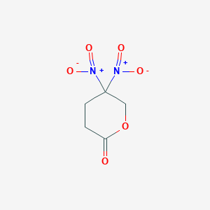 5,5-Dinitrooxan-2-one