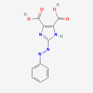 2-(Phenylhydrazinylidene)imidazole-4,5-dicarboxylic acid