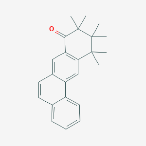 9,9,10,10,11,11-Hexamethyl-10,11-dihydrotetraphen-8(9h)-one