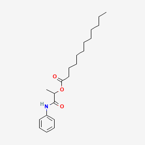 1-Oxo-1-(phenylamino)propan-2-yl dodecanoate