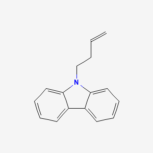 molecular formula C16H15N B14735967 9-(But-3-EN-1-YL)-9H-carbazole CAS No. 10420-18-5