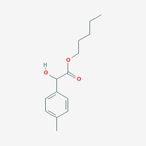 Pentyl hydroxy(4-methylphenyl)acetate