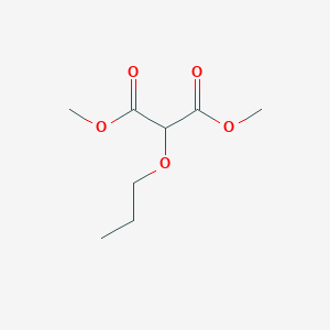 molecular formula C8H14O5 B14736012 Dimethyl propoxypropanedioate CAS No. 5018-35-9