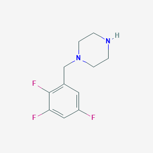 1-[(2,3,5-Trifluorophenyl)methyl]piperazine