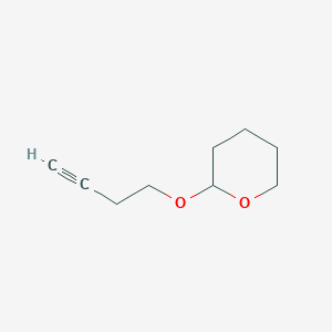 B147362 2-(3-Butynyloxy)tetrahydro-2H-pyran CAS No. 40365-61-5