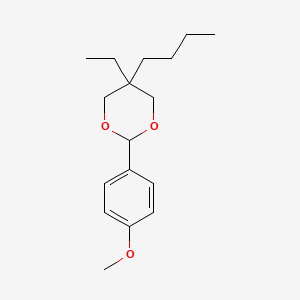 5-Butyl-5-ethyl-2-(4-methoxyphenyl)-1,3-dioxane