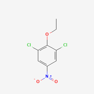 molecular formula C8H7Cl2NO3 B1473650 1,3-Dichloro-2-ethoxy-5-nitrobenzene CAS No. 62047-40-9