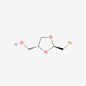 trans-2-Bromomethyl-1,3-dioxolane-4-methanol