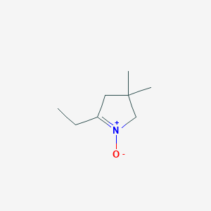 5-Ethyl-3,3-dimethyl-1-oxo-3,4-dihydro-2H-1lambda~5~-pyrrole