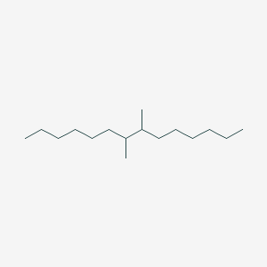 molecular formula C16H34 B14736559 Tetradecane, 7,8-dimethyl CAS No. 2801-86-7