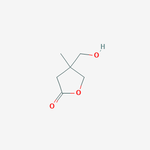 B1473658 4-(Hydroxymethyl)-4-methyldihydro-2(3H)-furanone CAS No. 1142950-59-1